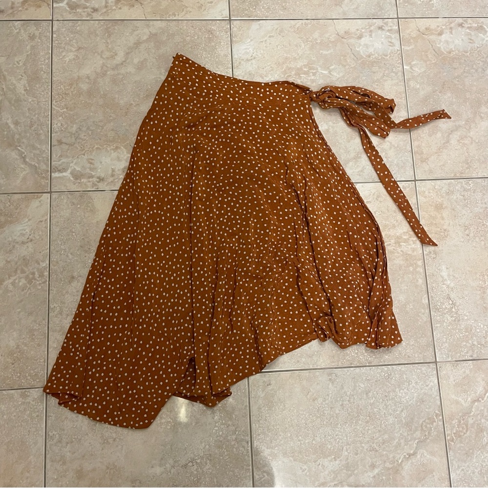 Lined samsoe samsoe midi skirt